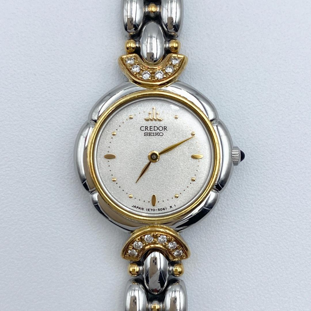 高級】クレドール CREDOR レディース 時計 腕時計 ダイヤ 18金 18K K18