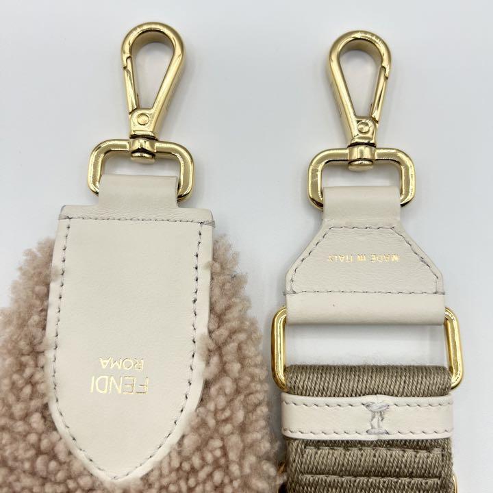 【超美品・希少】フェンディ　FENDI　 ショルダー　ストラップ　ユー　肩ひも　肩紐　バッグ ショルダーバッグ　_画像7