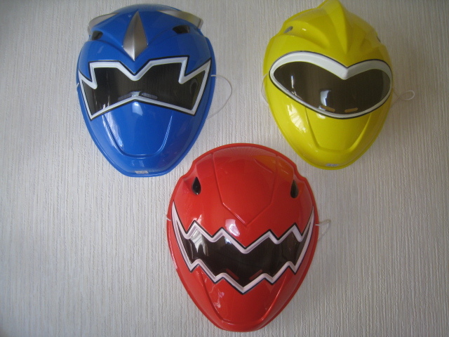  mask Bakuryuu Sentai Abaranger 3 piece set ... higashi . special effects 2003 year super Squadron hero ...