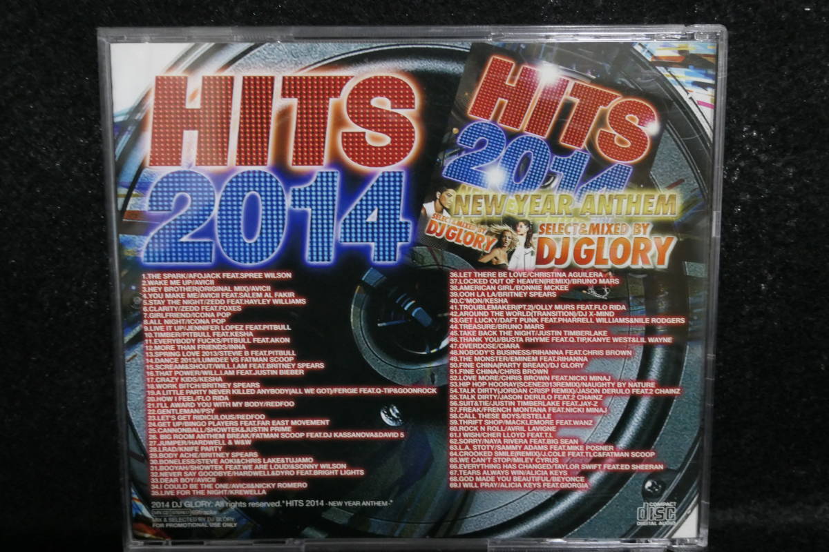  ●送料無料●中古CD● HITS 2014 NEW YEAR ANTHEM / DJ GLORY / FOR PROMOTIONAL USE ONLY_画像2