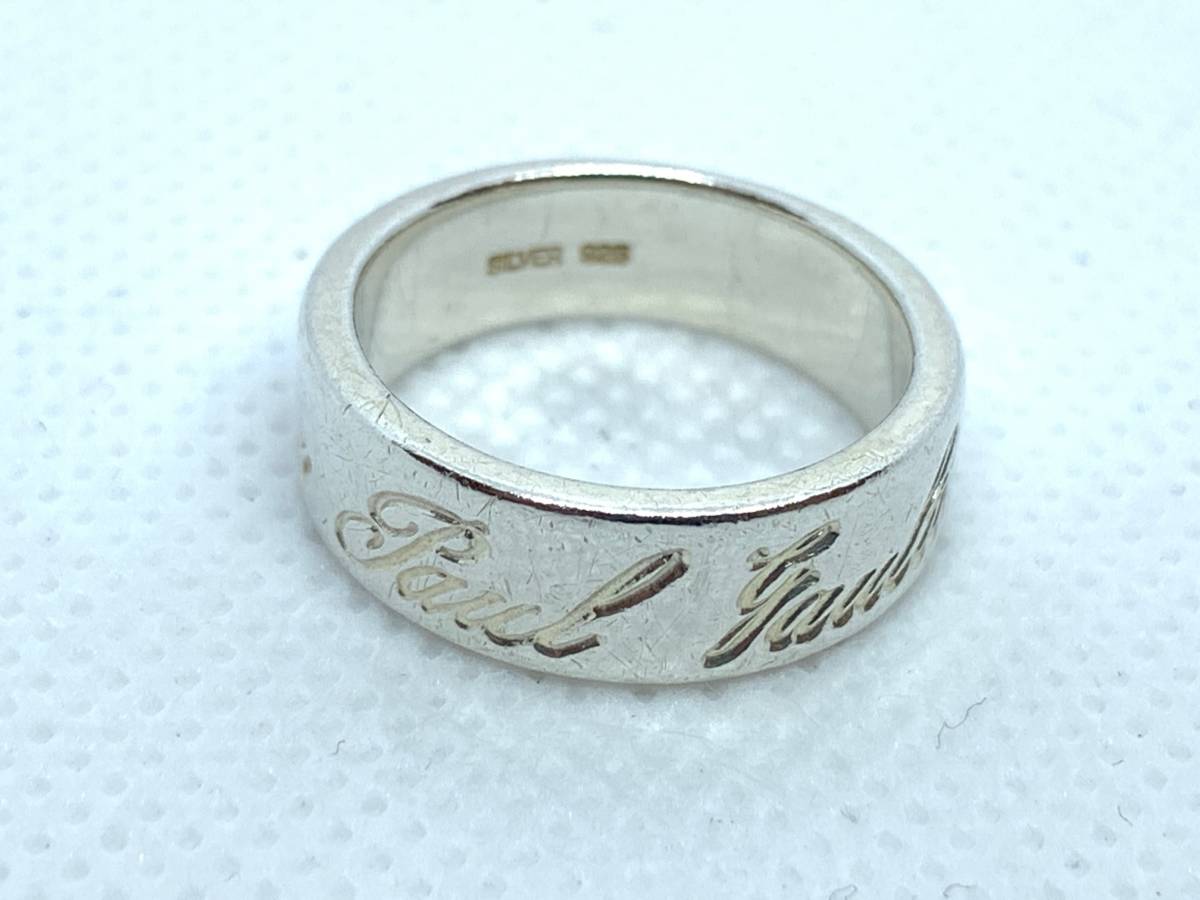 Jean Paul GAULTIER ジャンポール　ゴルチエ ゴルチェ　シルバー　silver リング　指輪　ring 13号_画像2