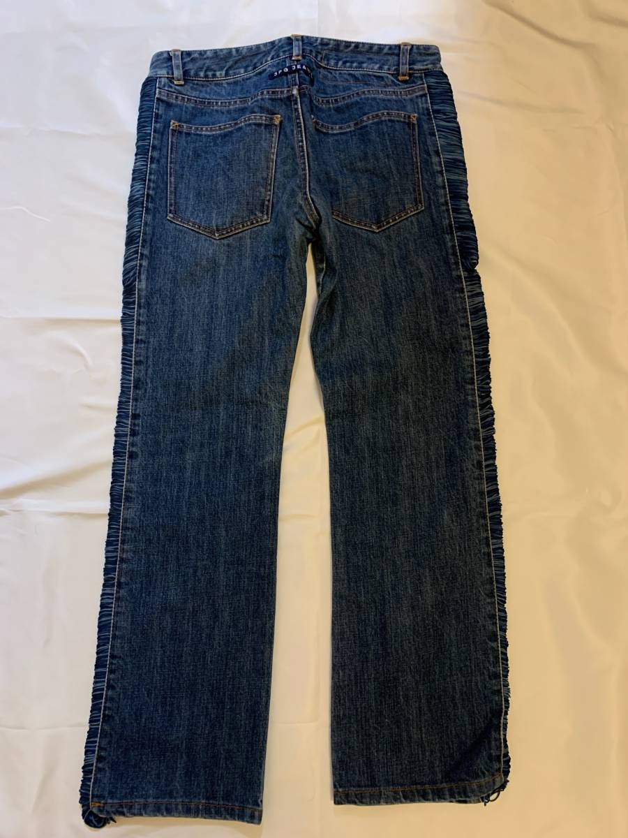 Jean Paul GAULTIER ジャンポールゴルチエ ゴルチェ　ジーンズ　デニム　パンツ フリンジ　アーカイブ　archive pants