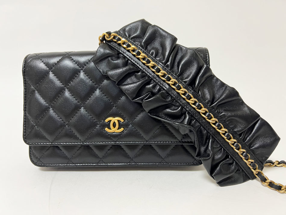 CHANEL シャネル マトラッセ チェーン 財布 ショルダーバッグ