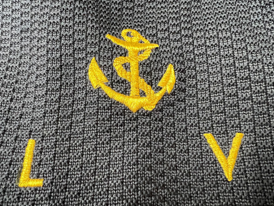 LOUIS VUITTON ルイヴィトン メンズ 長袖 ニット ネイビー シルク
