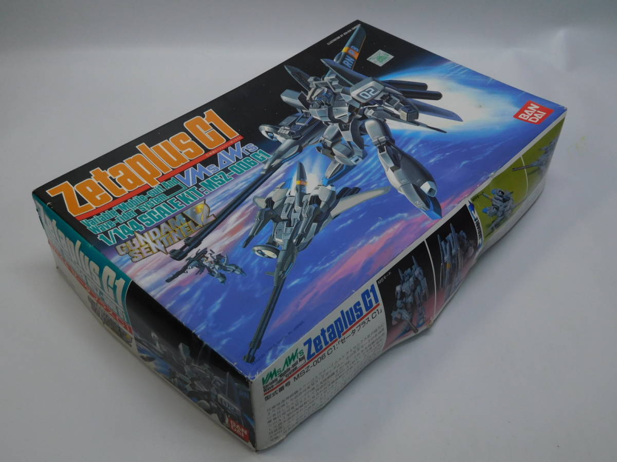 1/144ze-ta плюс C1 Gundam см фланель Mobile Suit Z Gundam Bandai вскрыть settled б/у не собран пластиковая модель редкость распроданный 