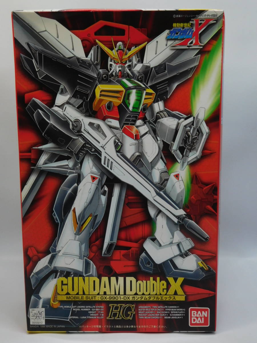 1/100 HG ガンダムダブルエックス 金メッキパーツ使用 機動新世紀