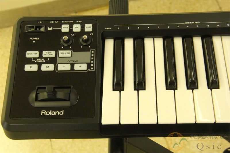 [極美品] Roland A-49 BK 49鍵盤MIDIキーボード/製作におすすめ！ [WI208]_画像5