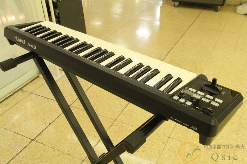 [極美品] Roland A-49 BK 49鍵盤MIDIキーボード/製作におすすめ！ [WI208]_画像2