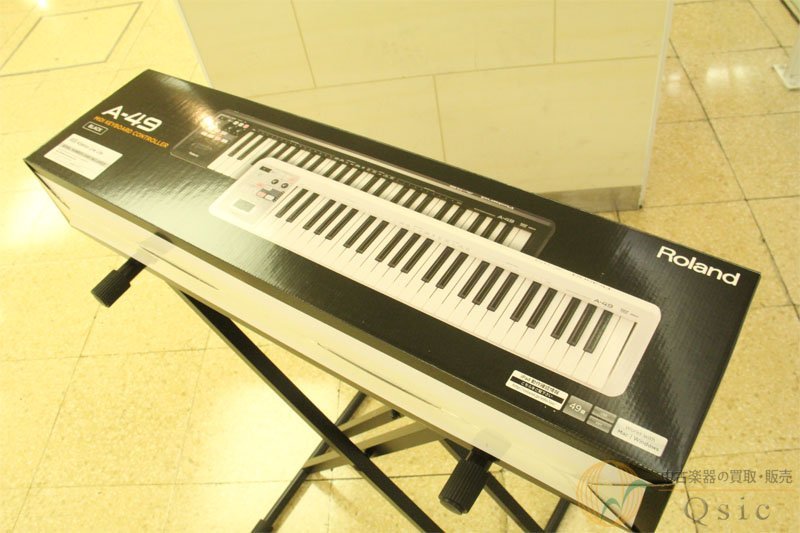 [極美品] Roland A-49 BK 49鍵盤MIDIキーボード/製作におすすめ！ [WI208]_画像10