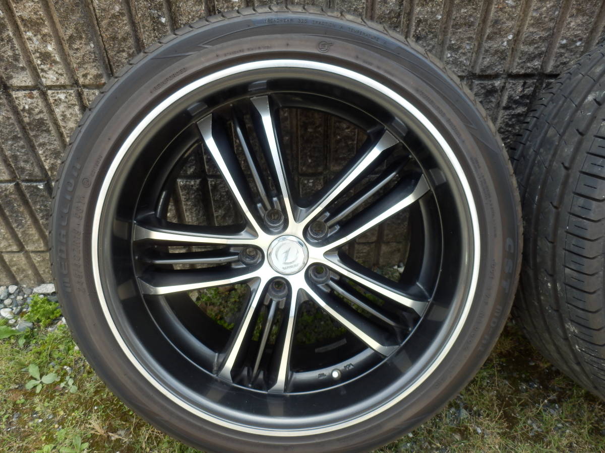 ヤフオク! - 19インチ アルミホイール 8J9J 245/45ZR19...