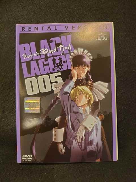 xs737 レンタルUP*DVD BLACK LAGOON Roberta's Blood Trail 全5巻 ※ケース無 