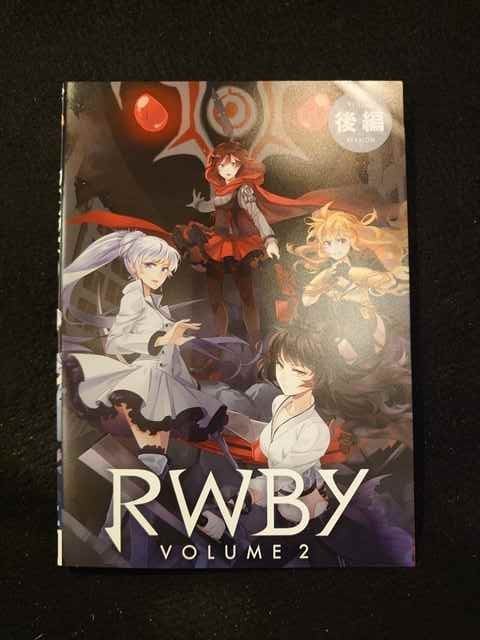 xs739 rental UP*DVD RWBY VOLUME2 all 2 volume * case less 