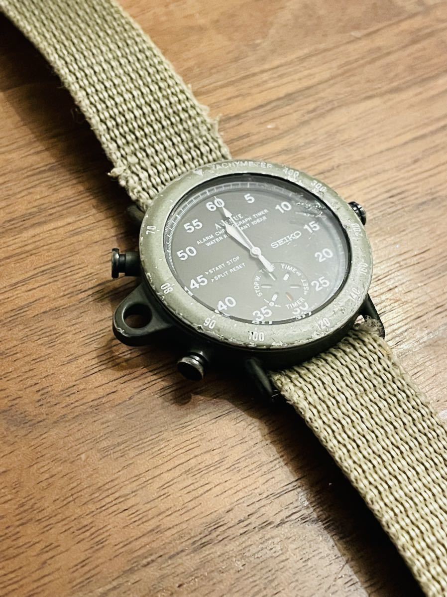 Yahoo!オークション - 80sビンテージ SEIKO AVENUE 8M26-7030
