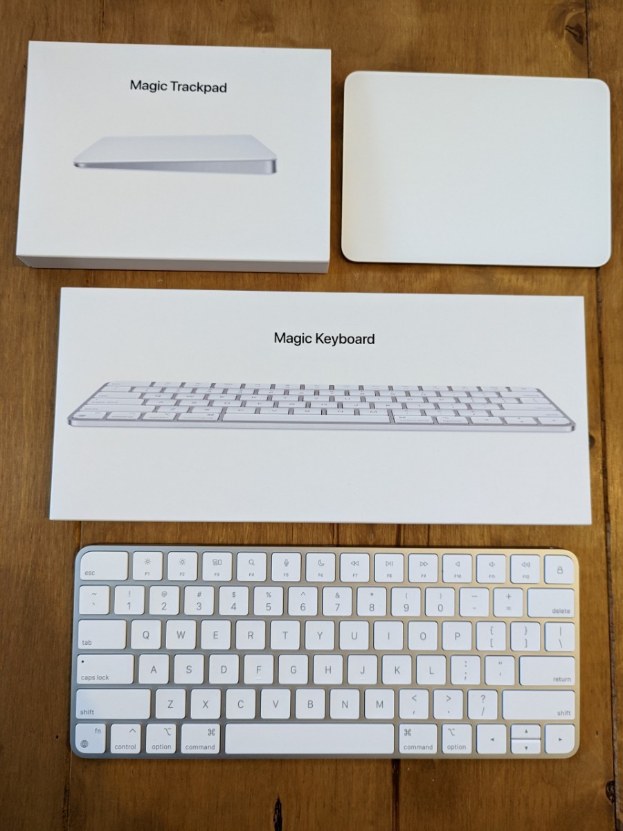 Apple Magic KeyboardとMagic Trackpadのセット - fundacionatenea.org
