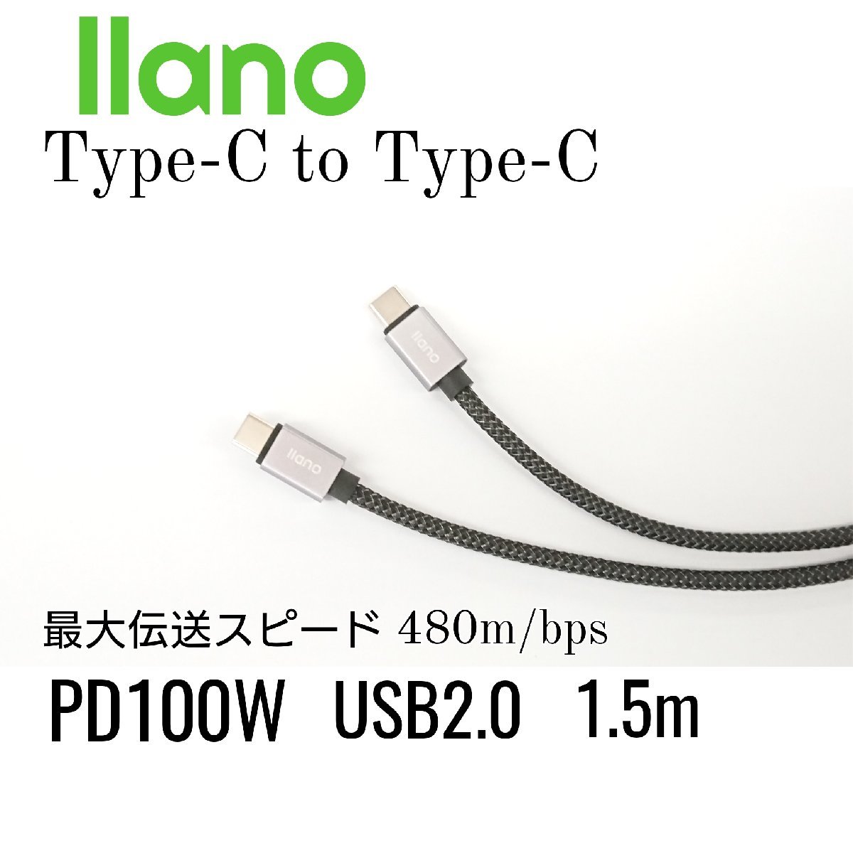 ヤフオク! - 未使用品 llano USB急速充電器 PD100W高速充電...