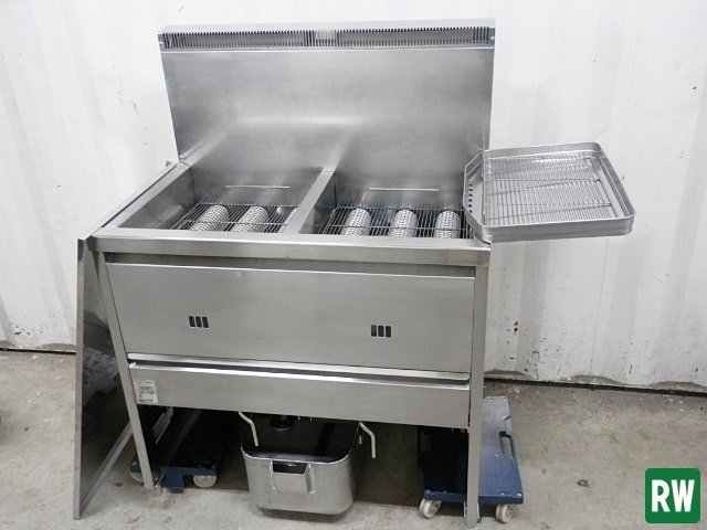 二槽式 フライヤー タニコー NB-TGFL-C87W LPガス 業務用 店舗 厨房
