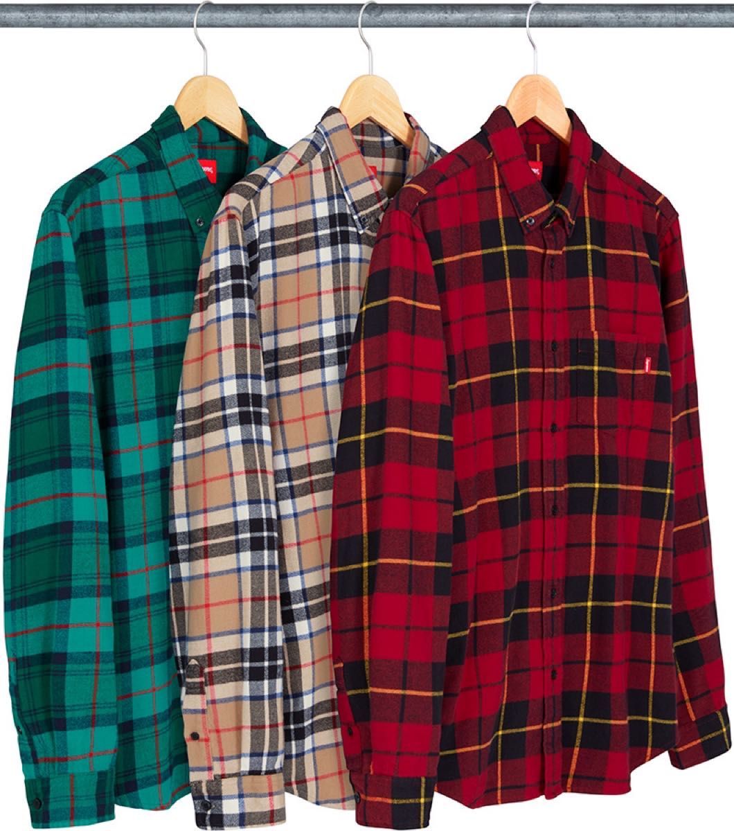 Supreme Tartan L/S Flannel Shirt 18AWシュプリーム タータンチェック