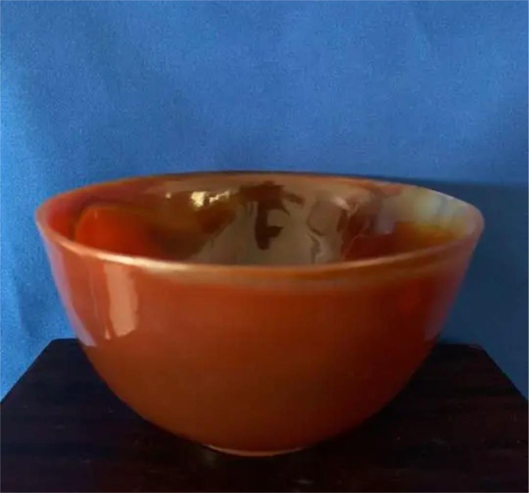 中国古美術 清時代瑪瑙茶碗 共箱、共布 共紙 C22-1 | orkav.com.tr