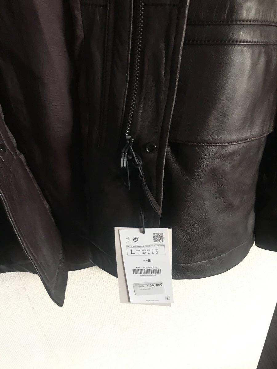 新品 ZARA ザラ レザーパーカ STUDIO NICHOLSON サイズ L|Yahoo 新品 ZARA ザラ レザーパーカ STUDIO NICHOLSON サイズ L|Yahoo