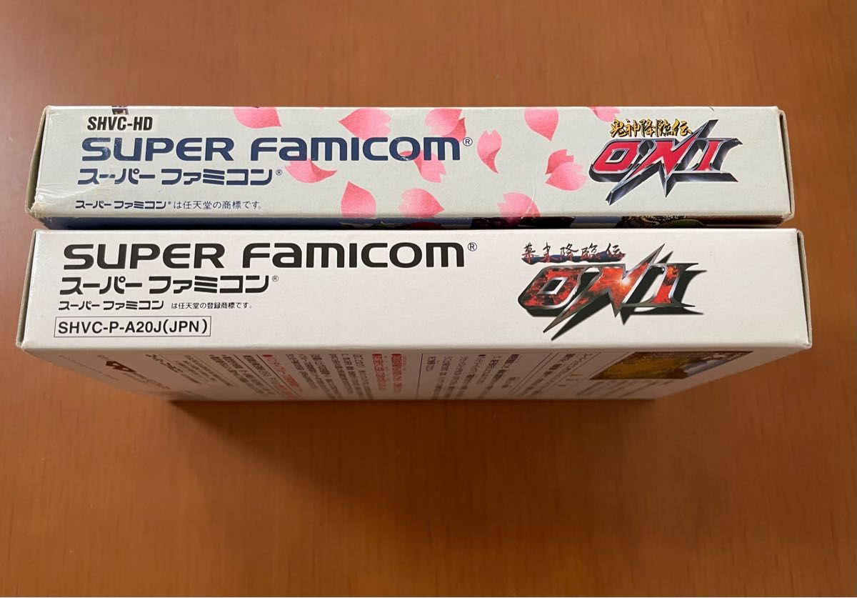 SFC 鬼神降臨伝ONI・幕末降臨伝ONI 箱説付き スーパーファミコン SFC 鬼神降臨伝ONI・幕末降臨伝ONI 箱説付き スーパーファミコン