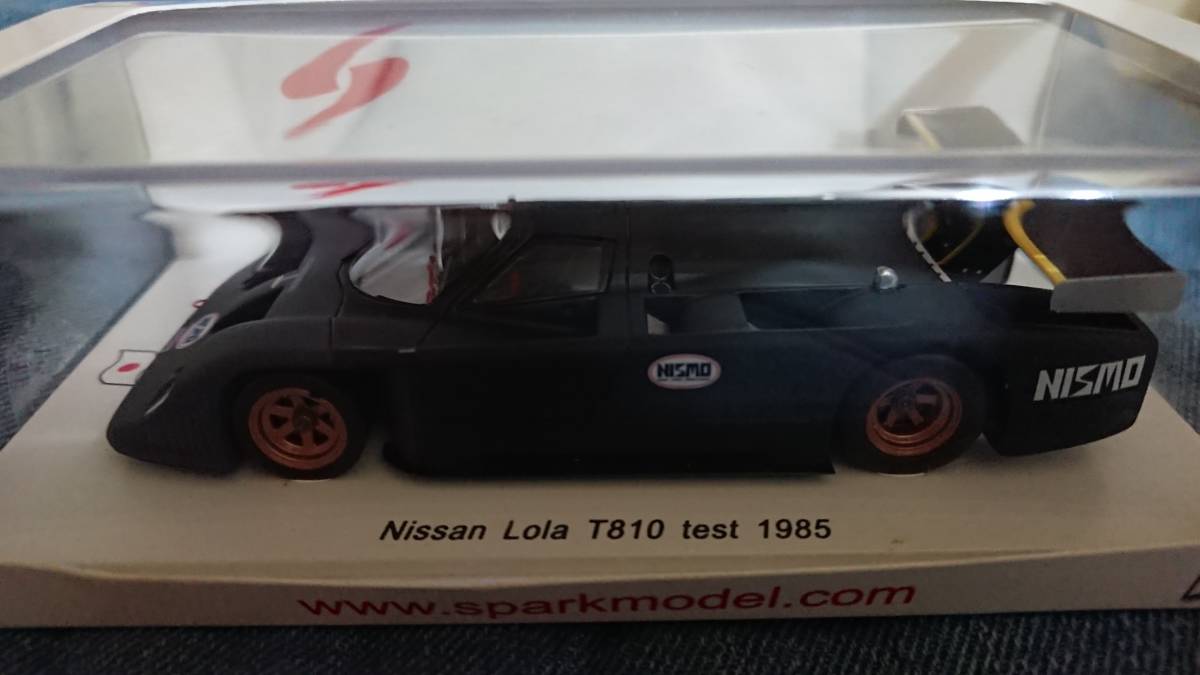 何でも揃う SPARK 1/43 1985年 ローラT810テストカー ニッサン