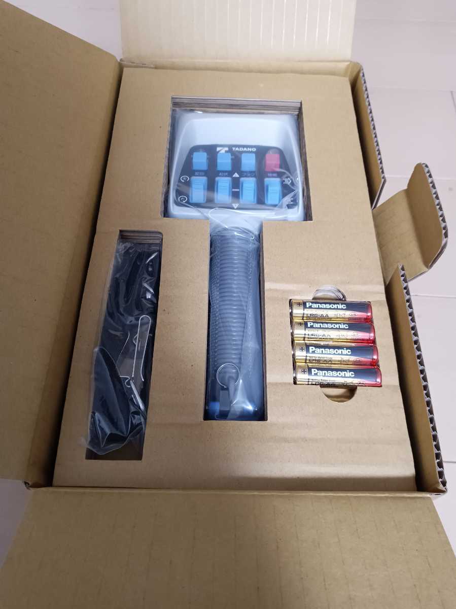 TADANO ボックスオペレーション タダノ RCS-MM4 新品購入後未使用 購入後そのまま ラジコン D周波