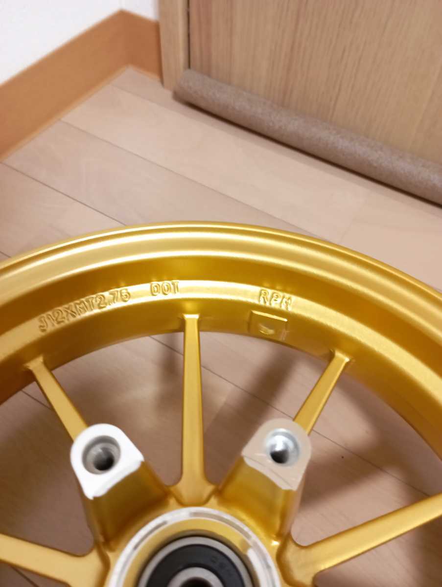 シグナスX125 1〜3型用社ドレスアップホイール | monsterdog.com.br
