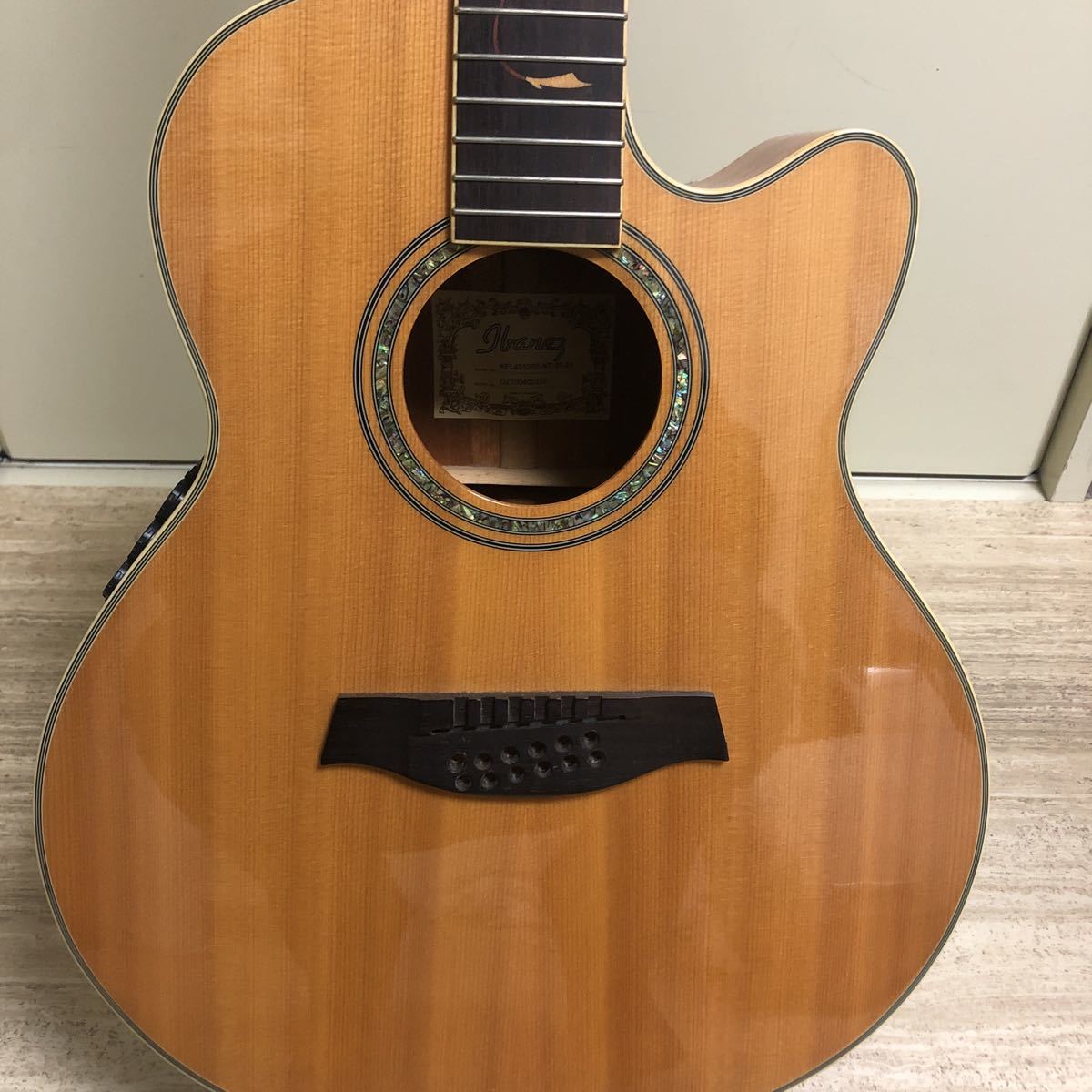 Yahoo!オークション - アイバニーズ IBANEZ 12弦 AEL4512SE-NT Yahoo!オークション - アイバニーズ IBANEZ 12弦 AEL4512SE-NT