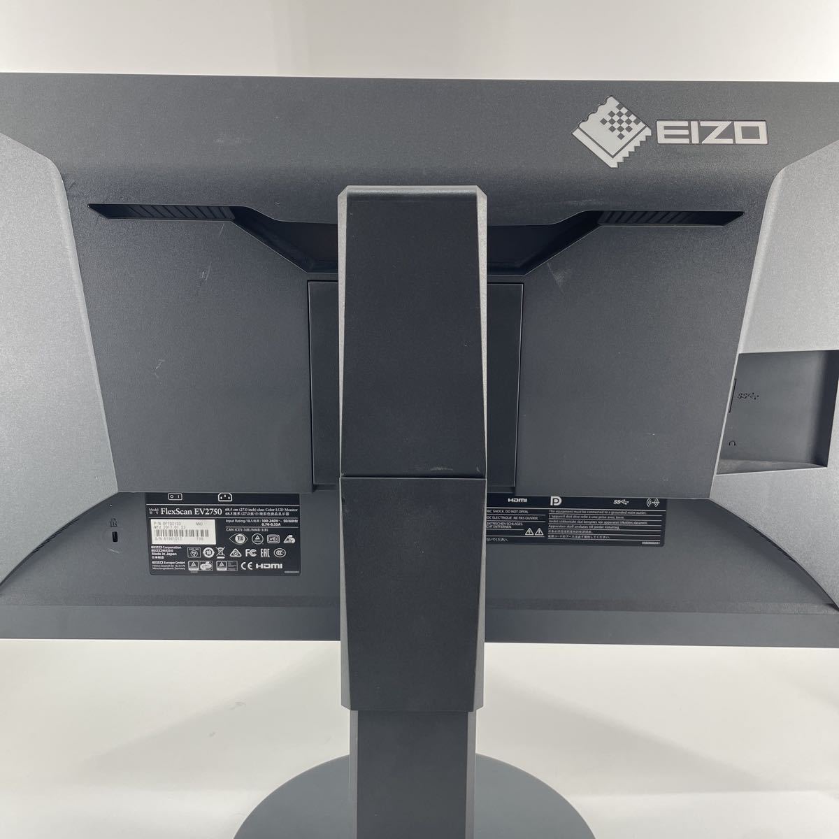 〇【良品】EIZO FlexScan EV2750 27インチ ワイド液晶モニター WQHD