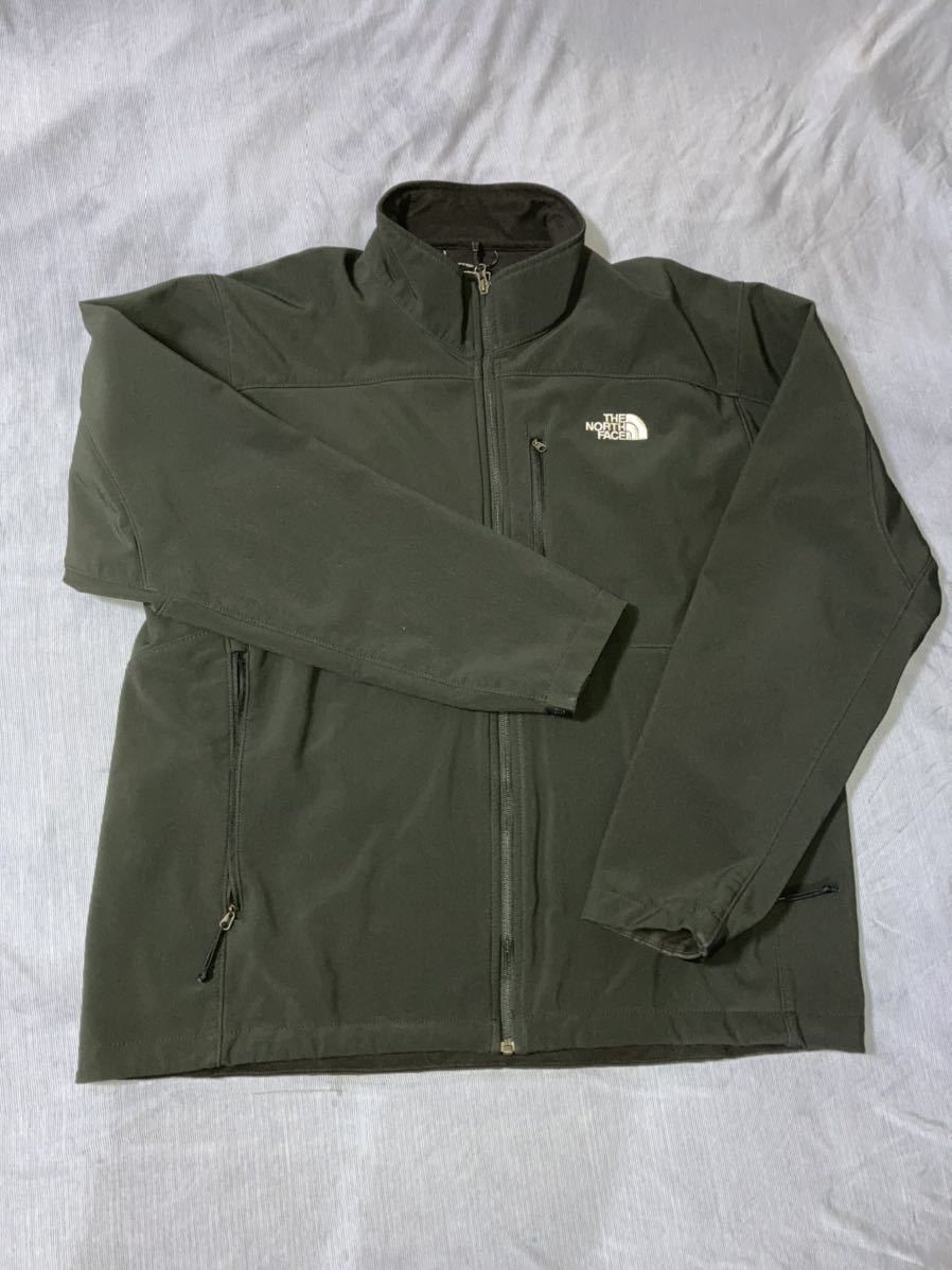 希少 美品 ディッキーズ DLSM コラボ 874 ジョガー パンツ サイドライン XL THE NORTH FACE ソフトシェル シェル ジャケット 黒 XL_画像2