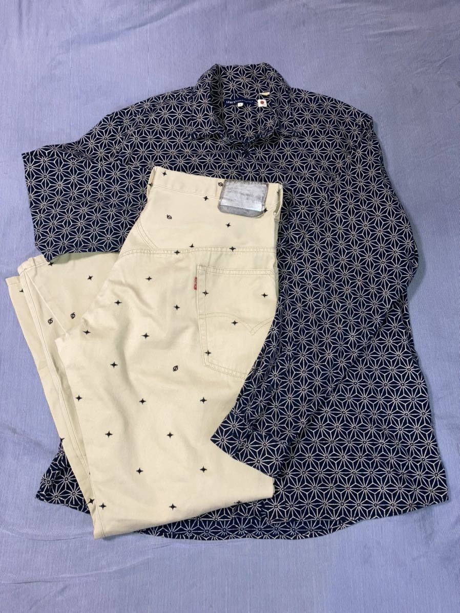 最終値下げ シャツ crafted & made w36 チノ flu リーバイス 希少 オーバーサイズ デニム 総柄 levi's 4 その他 最終値下げ シャツ crafted & made w36 チノ flu リーバイス 希少 オーバーサイズ デニム 総柄 levi's 4 その他