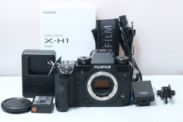 ■ショット数１回のほぼ新品■ FUJIFILM フジフィルム ミラーレス一眼カメラ X-H1ブラック X-H1