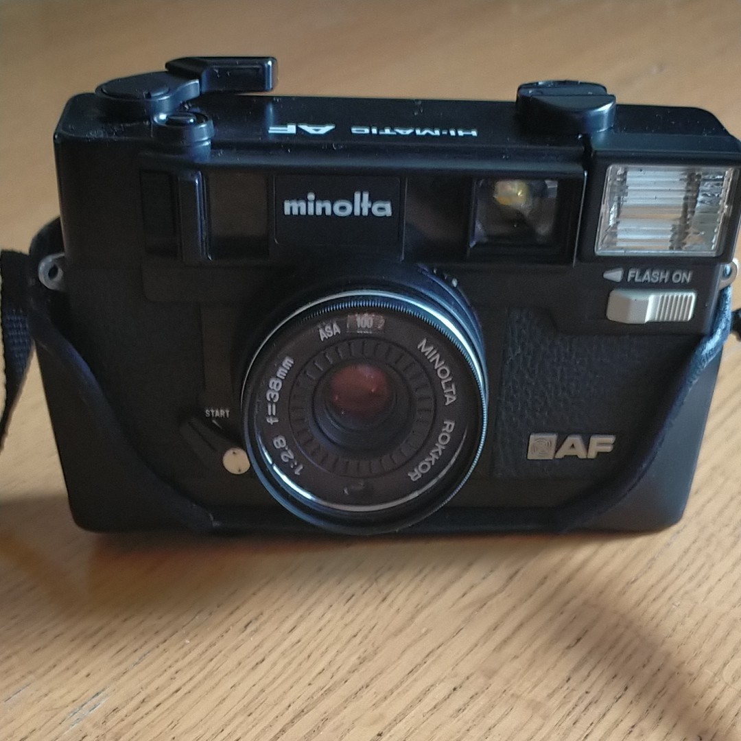 minolta Hi-MATIC AF コンパクトカメラ 昭和レトロ｜PayPayフリマ