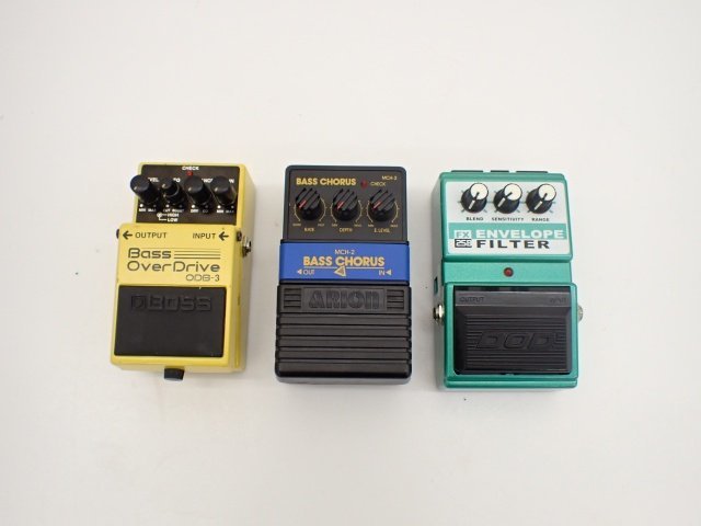 BOSS ボス OVER DRIVE ODB-3 ARION アリオン MCH-2 Bass Chorus D.O.D