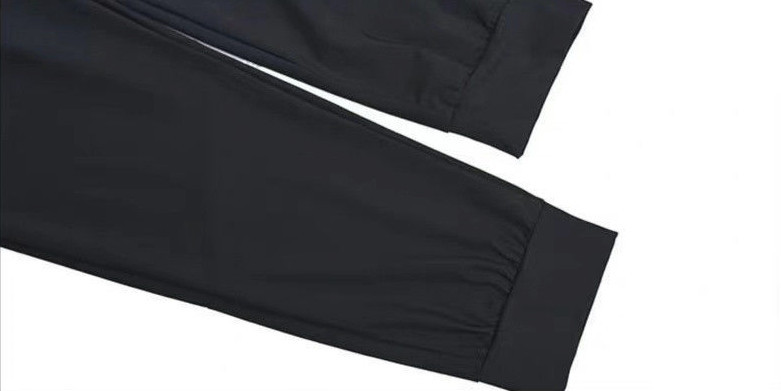 訳あり特価！！アイスシルク トレーニングパンツ 黒 3サイズあり 夏 (冷感素材 ドライパンツ ランニング トレーニンング サマー パンツ