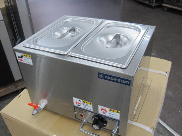 保証付【ニチワ】【業務用】【未使用新古品】 卓上ウォーマー TEW-M 単