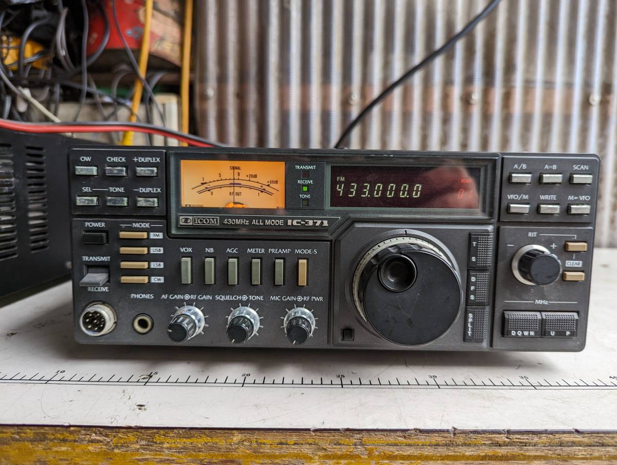 ヤフオク! - ICOM IC-371 430MHz オールモード トラン...