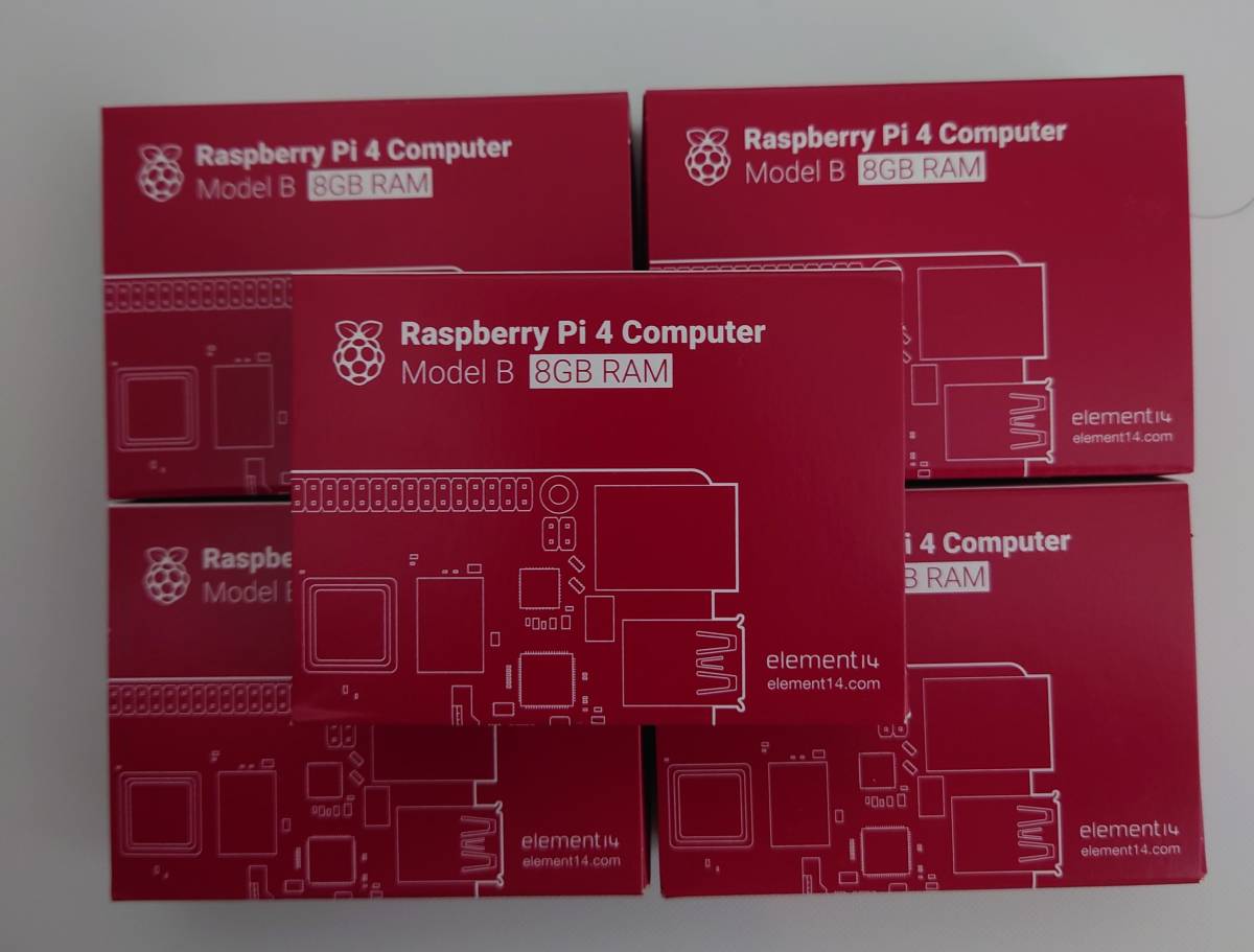 ヤフオク! - raspberry pi 4 model b 8gb 5個セット