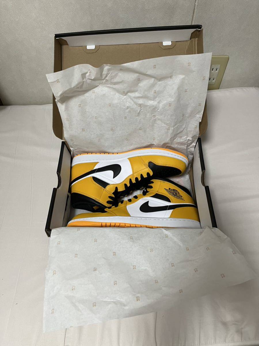 NIKE AIR JORDAN 1 ナイキエアジョーダン1 ミッド　TAXI_画像3