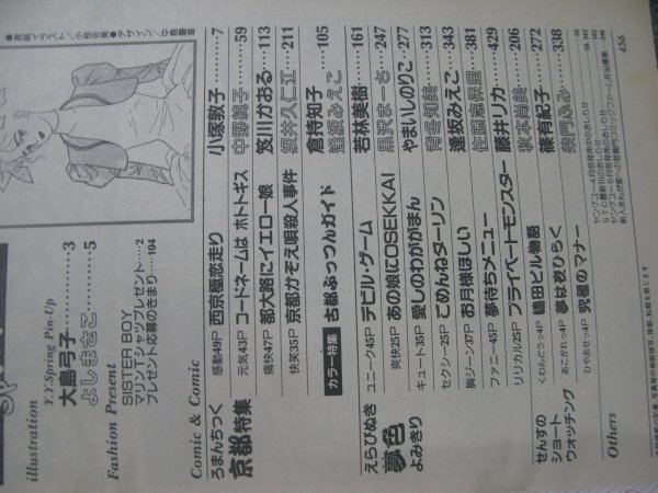 FSLe1987/04/20: separate volume Young You / small .../ middle . original ./. river .../ Wakabayashi beautiful ./ slope ..../ black ..-./.... paste ./. slope .../ Sato . guarantee .