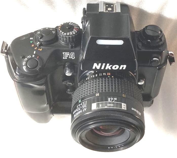 ☆完動・美品☆Nikon F4 ボディMB-21 付属＋Nikon AF NIKKOR 35-70mm