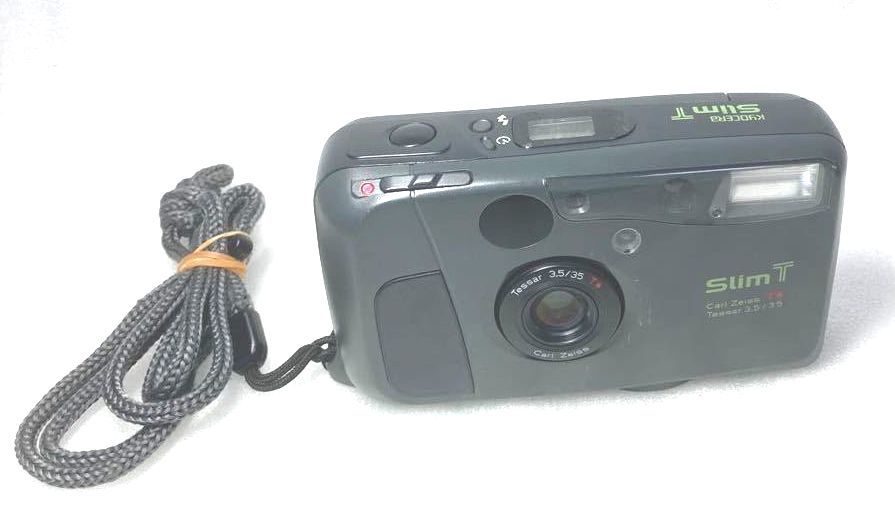 ☆完動・美品☆KYOCERA SLIM T TESSAR 3.5/35 京セラ スリム T テスト
