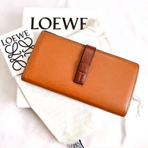 ヤフオク! - 極美品 ロエベ LOEWE長財布 バーティカルウォレット