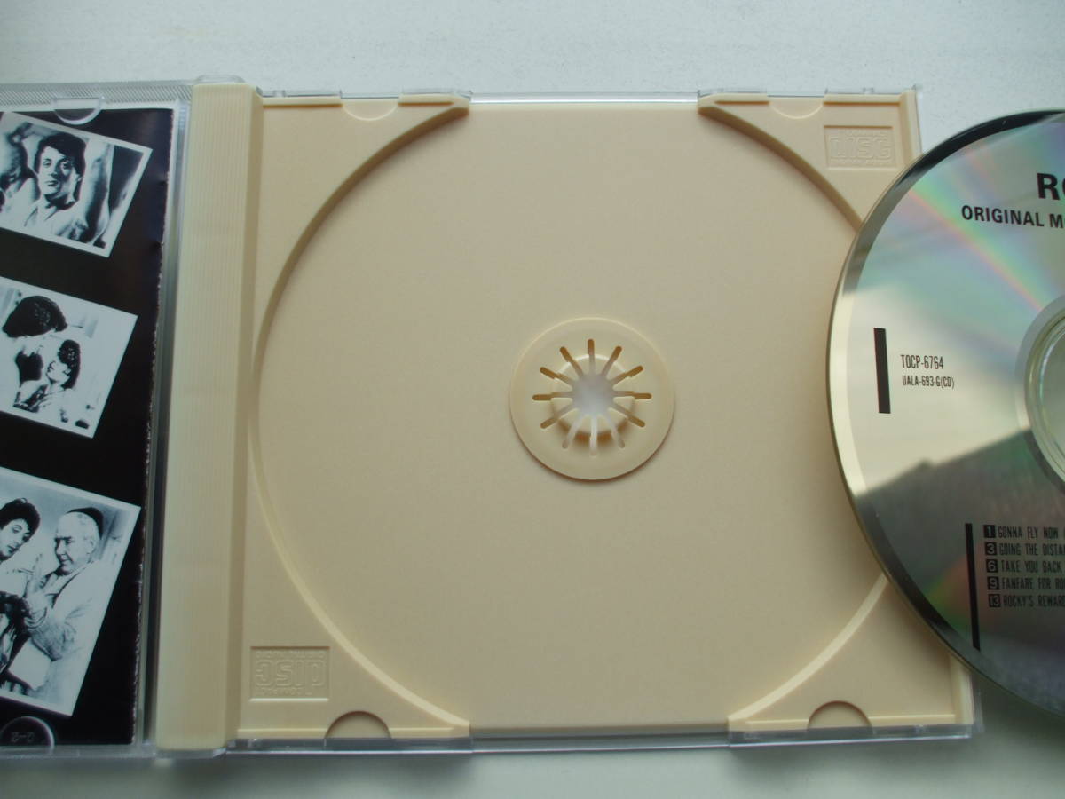 CD◆ロッキー オリジナル・サウンドトラック /TOCP-6764 /トレイ変色_画像3