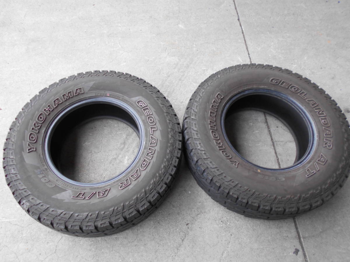 E627 LT235/85R16 235/85-16 235-85-16 中古2本 GEOLANDAR A/T_画像1