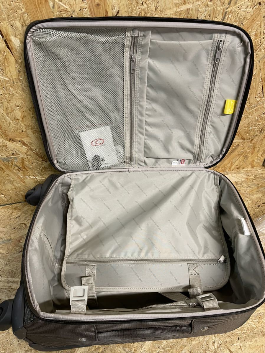 超美品❗️マンダリナダック Work Bag スーツケース ブラック 日用品