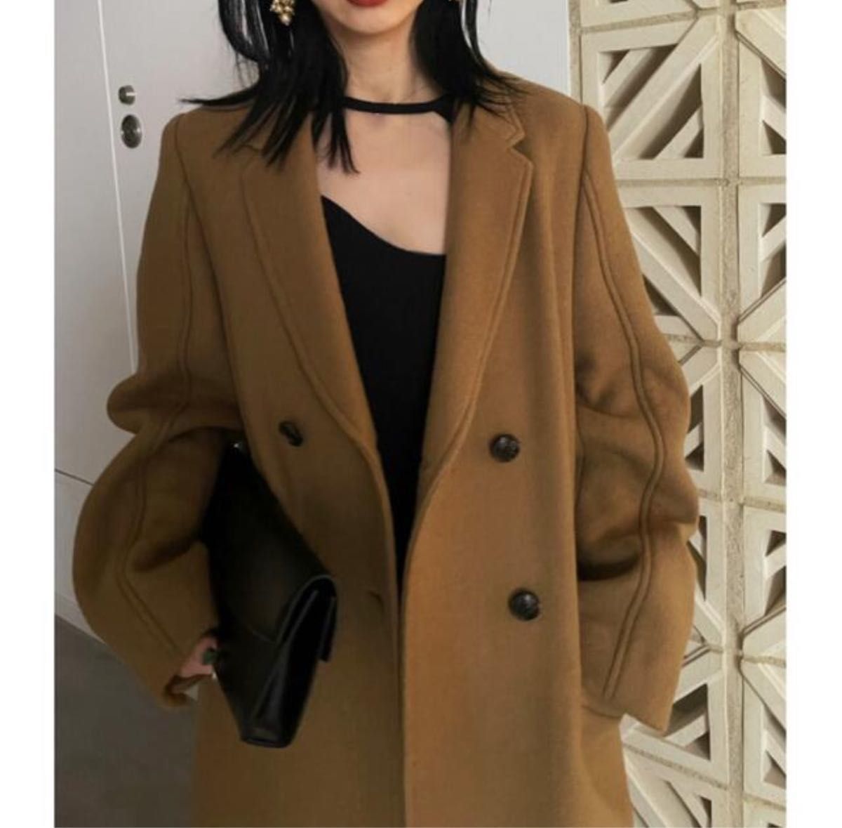DOUBLE BREASTED MERMAID COAT | alfasaac.com