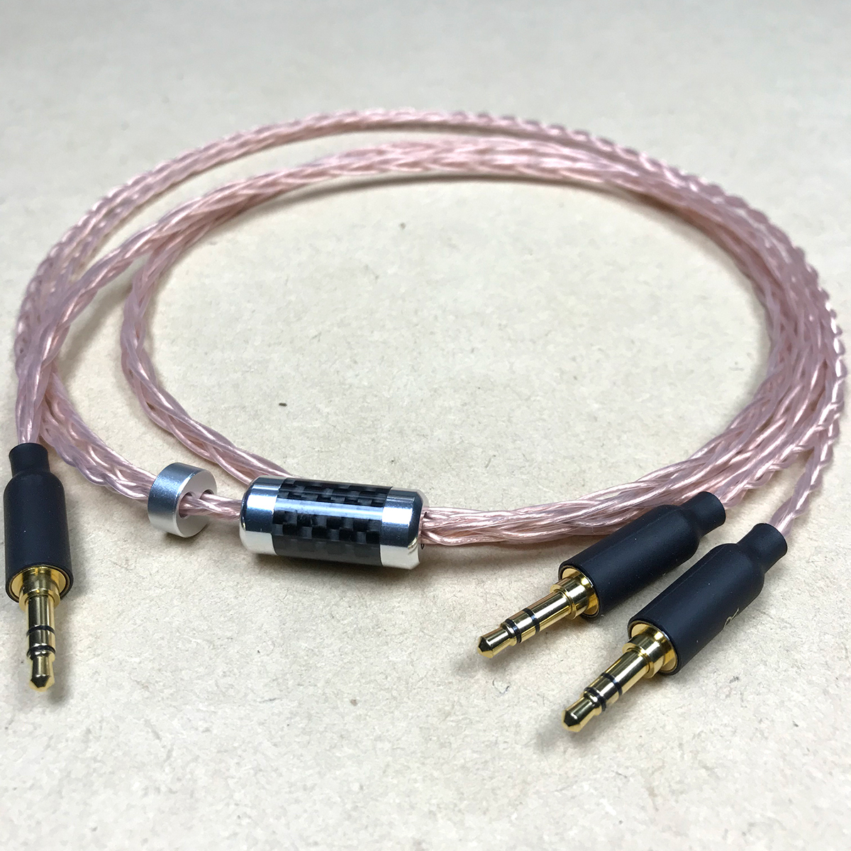 MDR-Z7用リケーブル 8芯 MOGAMI2944 3.5mm3極ステレオ 120cm ヘッドホン モガミ SONY JVC HA-SW01 beyerdynamic T1 2nd