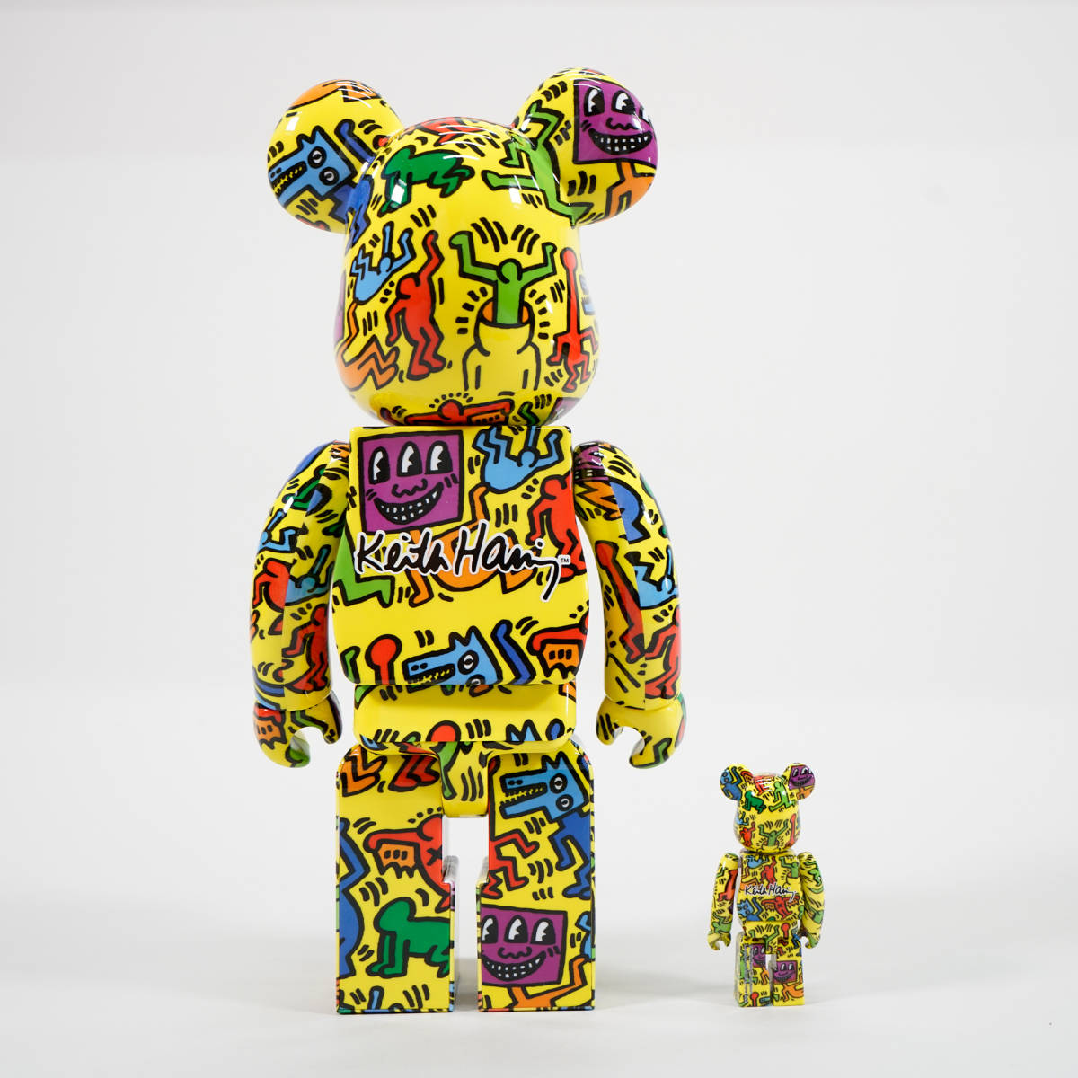 個人保管未使用 BEARBRICK ベアブリック KEITH Haring キースへリング