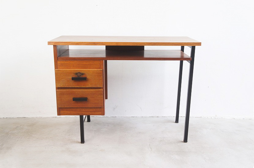 フレンチミッドセンチュリーヴィンテージモダンデスク/1950s フレンチミッドセンチュリーヴィンテージモダンデスク/1950s